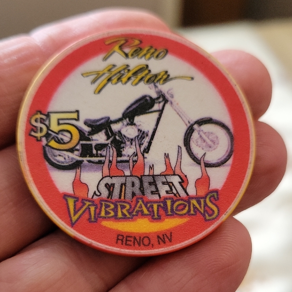 Reno Nevada~Retro Hilton Street Vibrations Token